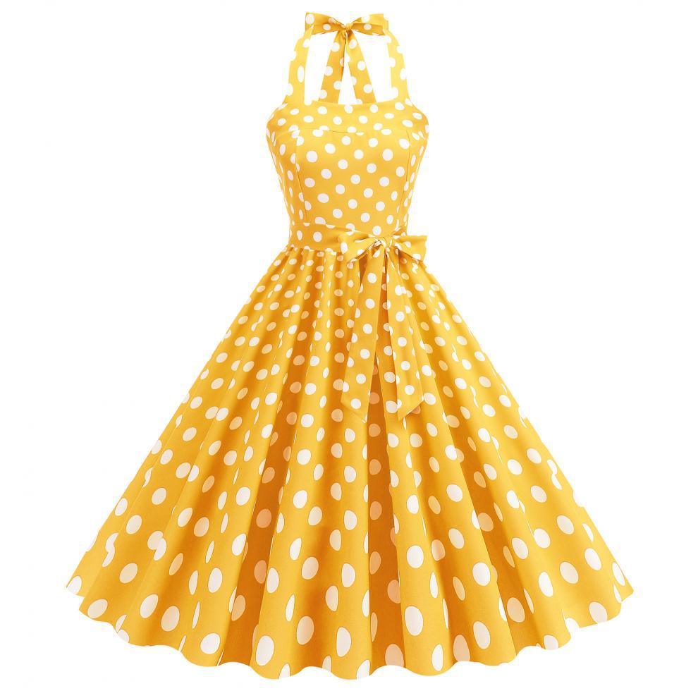 Women'S Fashion In The 50S - Vestido de Fiesta Retro Rockabilly Años