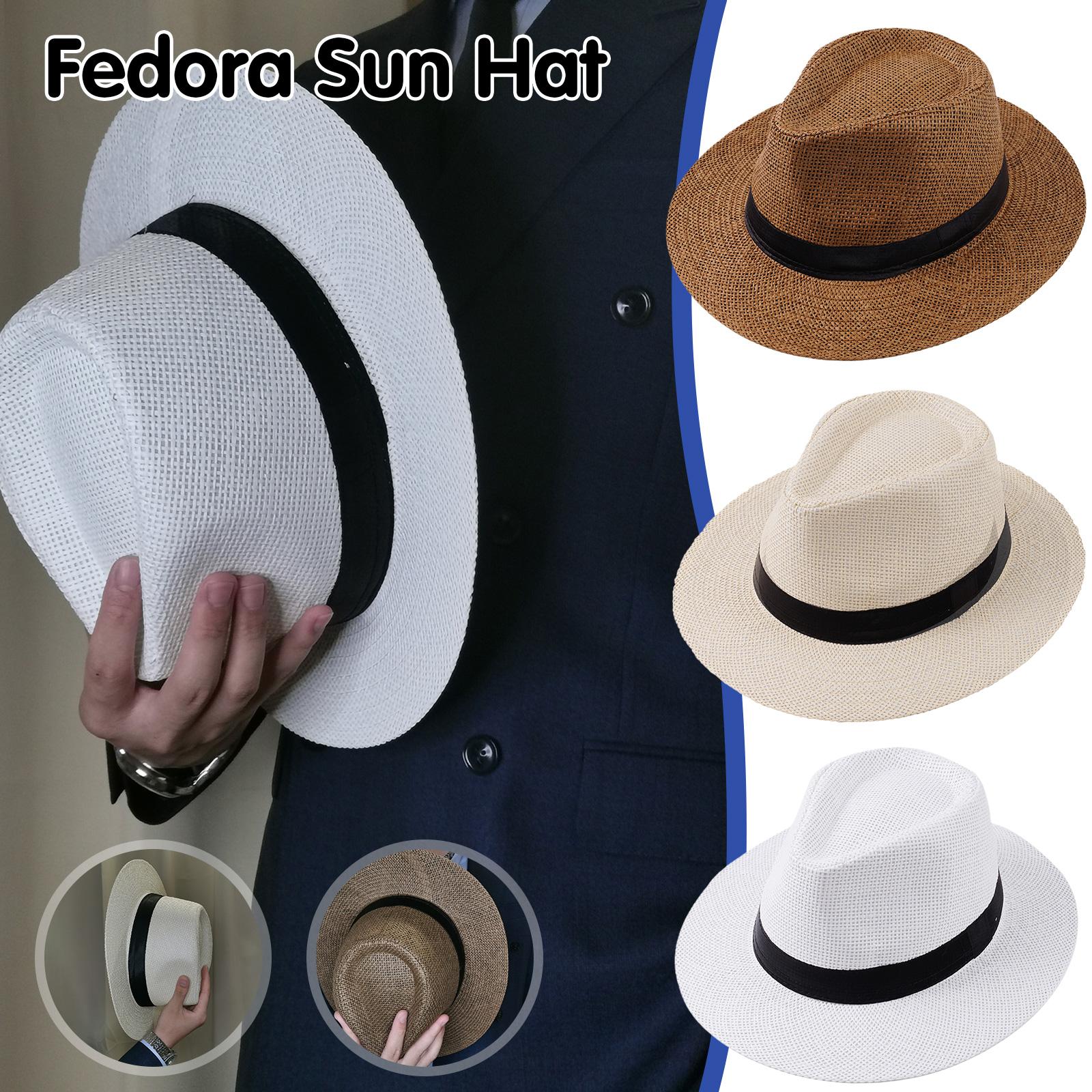 Straw Hat Summer - Sombrero de Paja Panamá para Hombre,