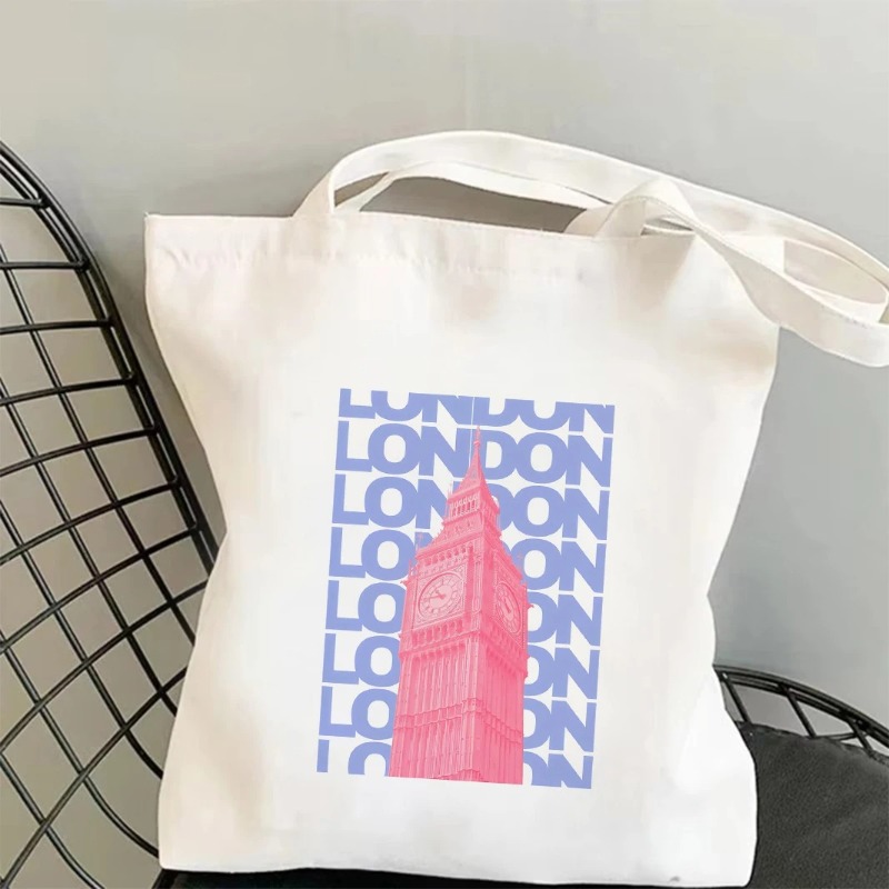 Women'S Fashion London - Bolso de mano con gráfico de