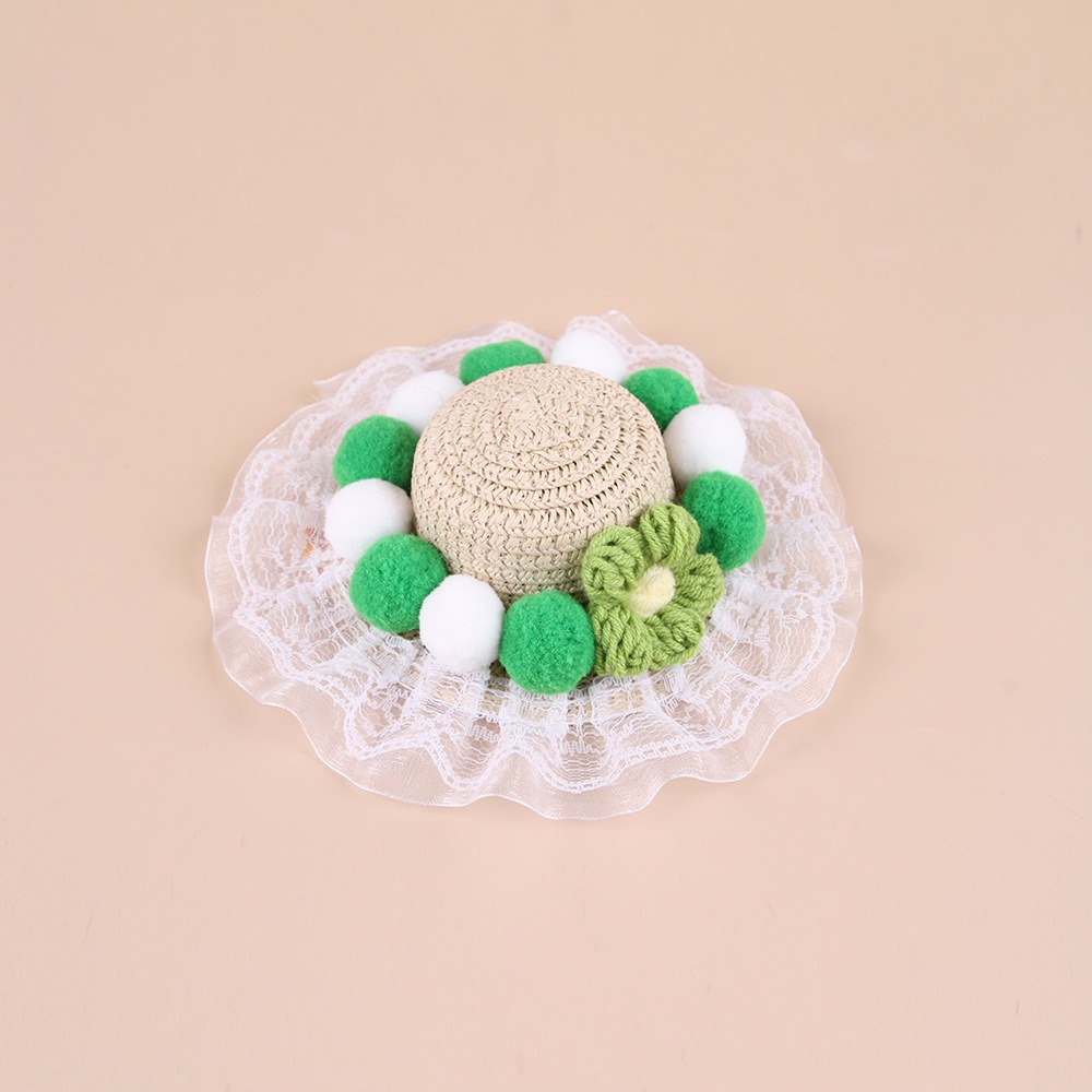 Straw Hat Summer - Suministros para mascotas al aire libre,