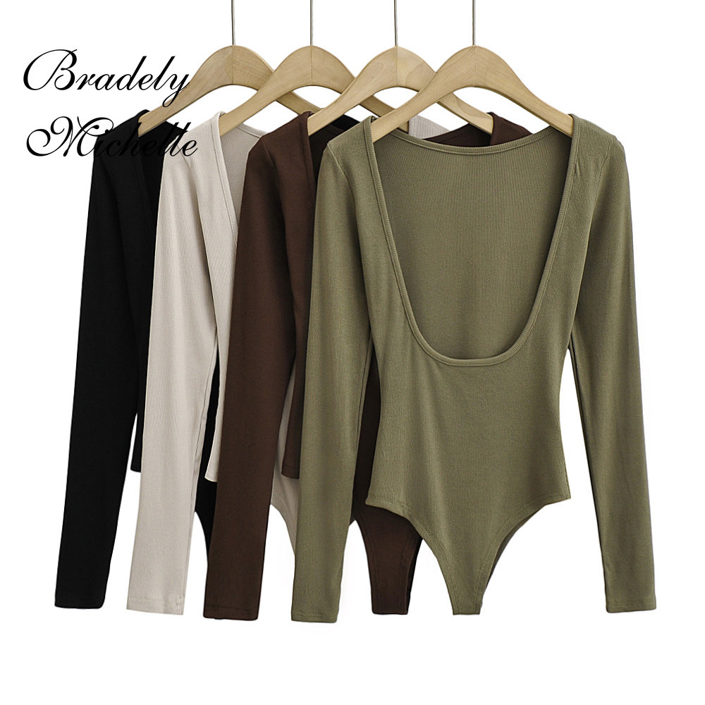 Turtleneck Bodysuit - Ropa Sexy de manga larga para