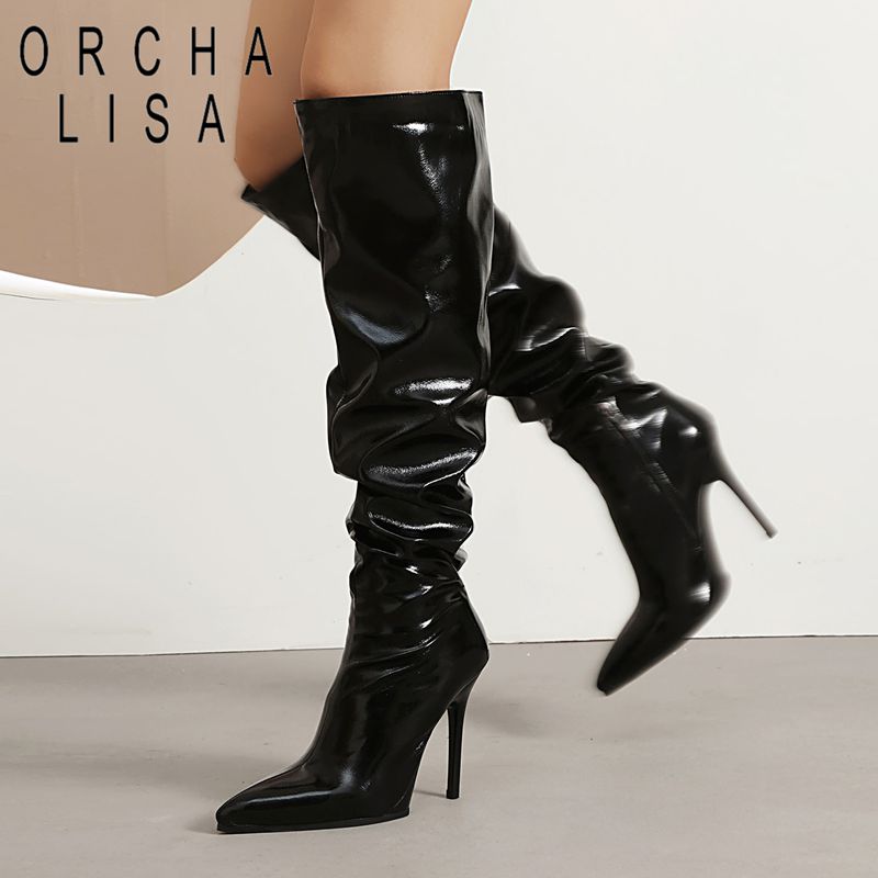 Women Fashion Over 40 - ORCHA LISA moda Sexy mujer muslo
