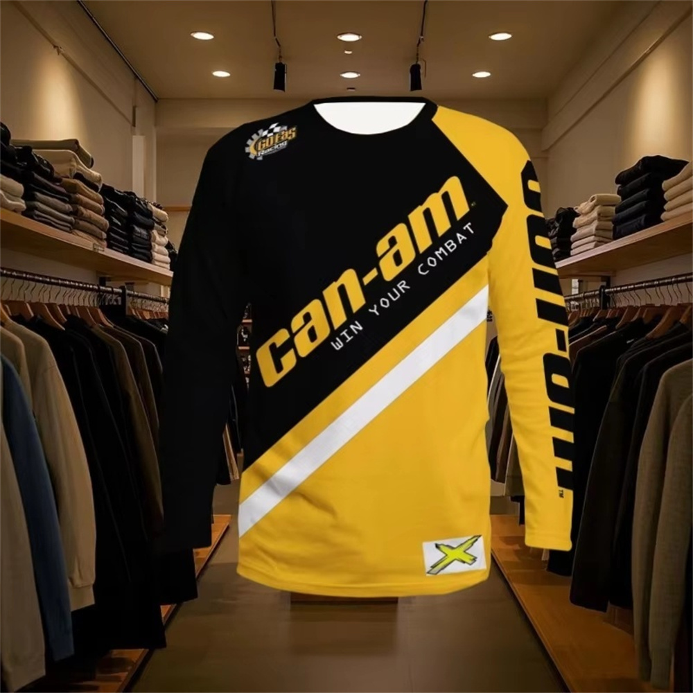 Women And Men Fashion - Camiseta de manga larga con cuello