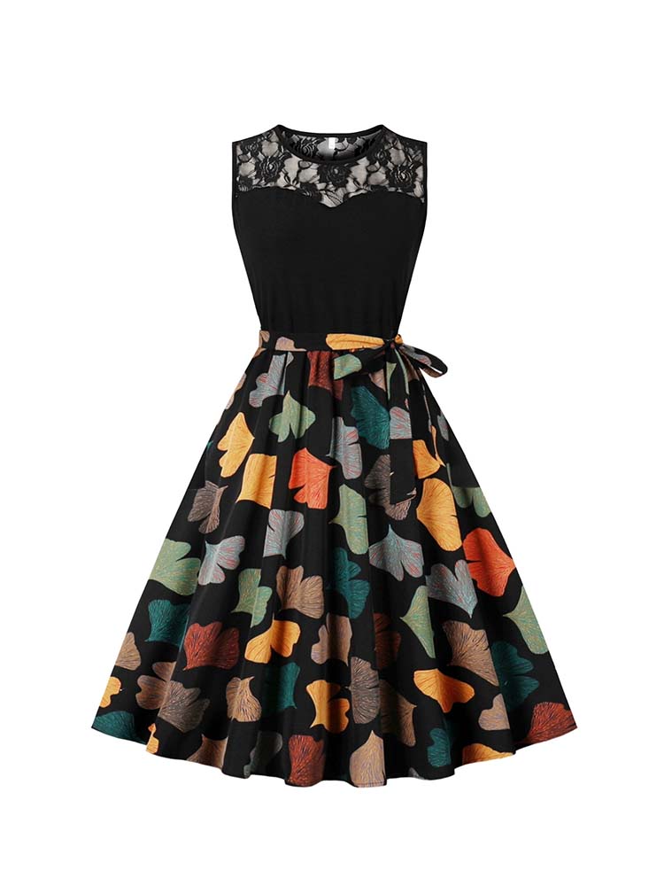 Women'S Fashion In The 50S - Vestido midi vintage de los años