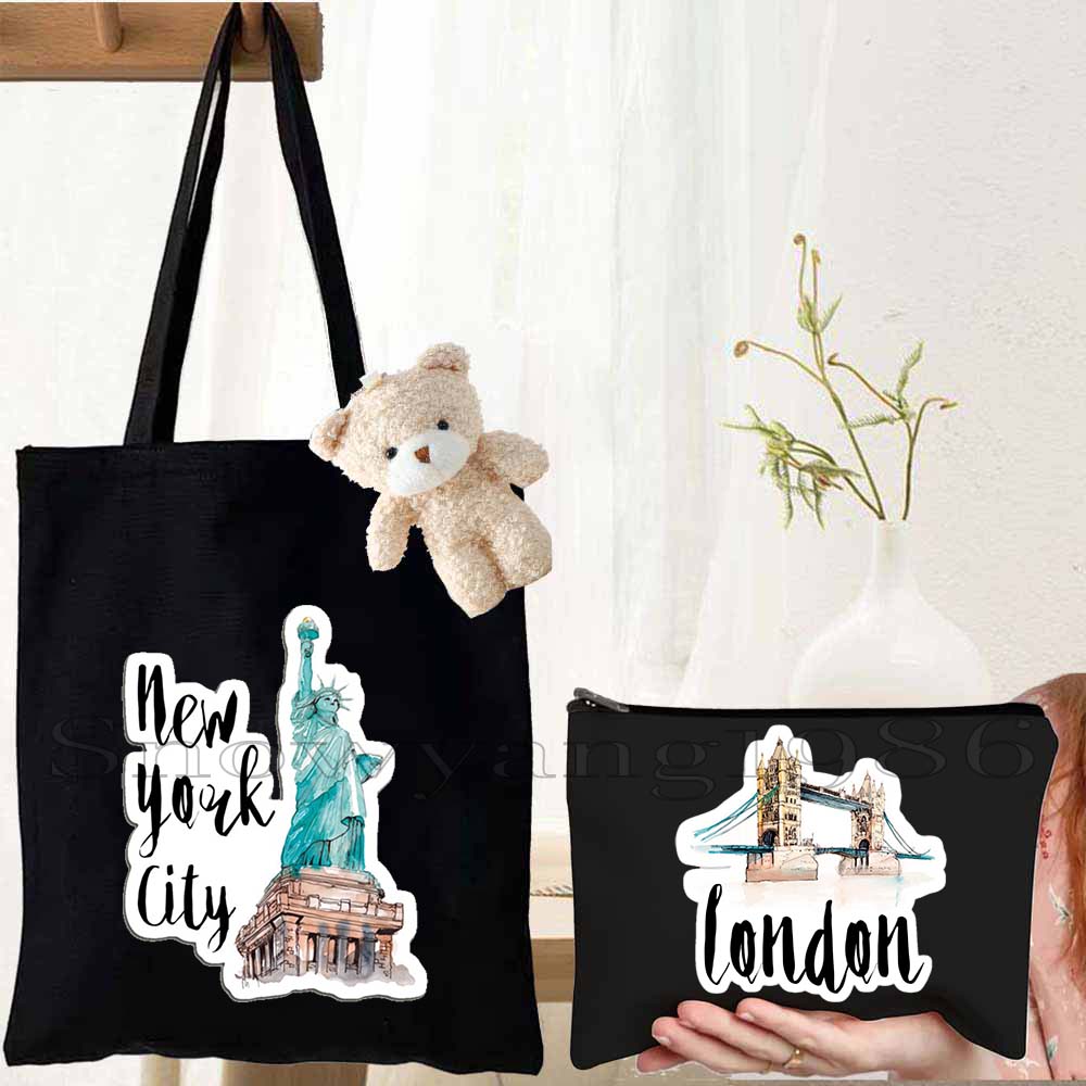 Women'S Fashion London - 3 bolsas de lona para mujer