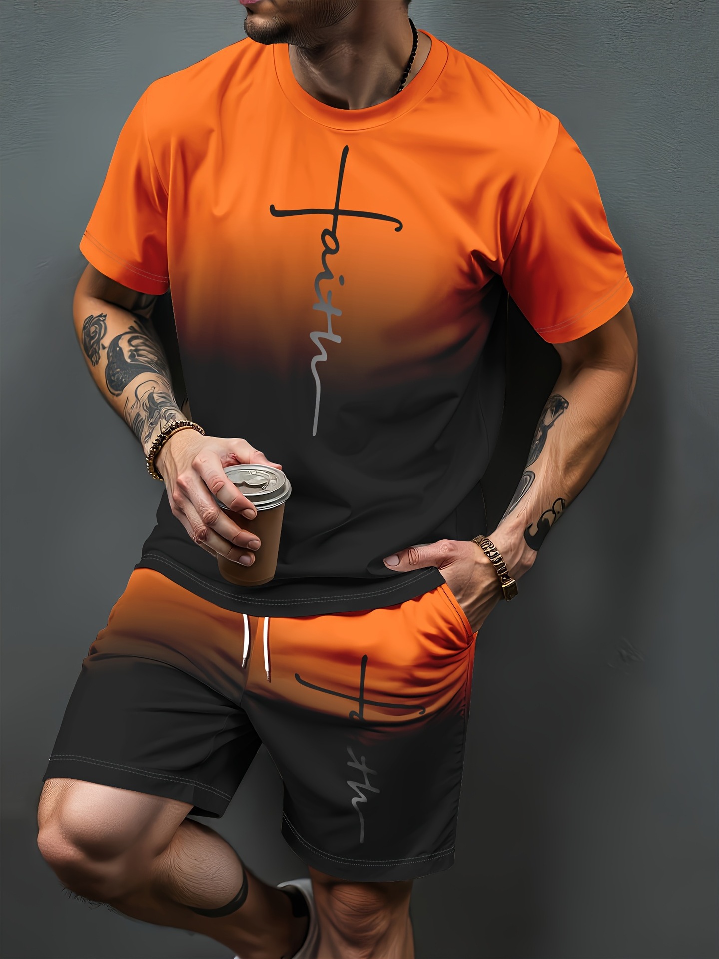 Conjuntos Deportivos de 2 Piez - Women And Men Fashion reseña y precio