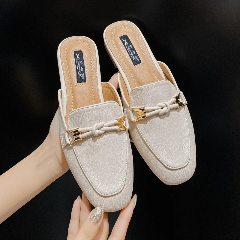 Zapatos de Mujer, Pantuflas Ba - Women'S Fashion Korea reseña y precio