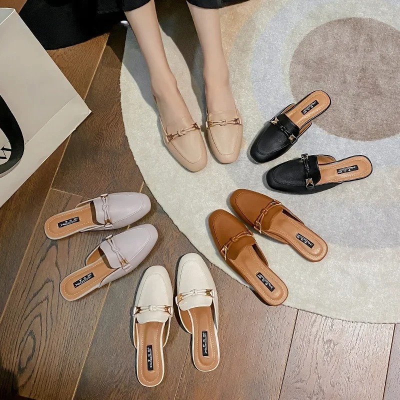 Zapatos de Mujer, Pantuflas Ba - Women'S Fashion Korea reseña y precio