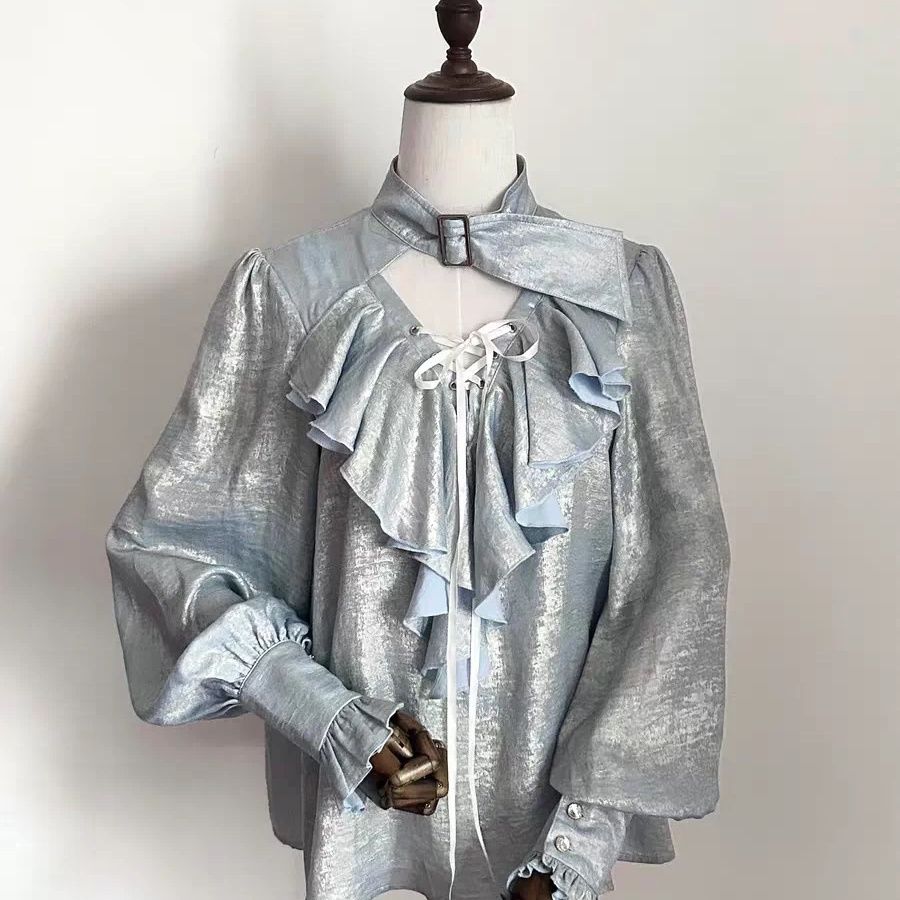 Blusa Lolita Japonesa de Estil - Puff Sleeve Blouse reseña y precio