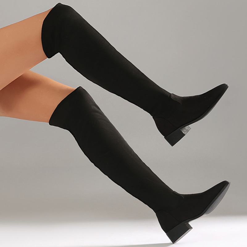 Botas de tacón alto y grueso n - Women Fashion Over 40 reseña y precio