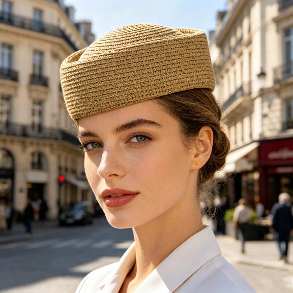Sombrero de Paja con Protecció - Straw Hat Summer reseña y precio