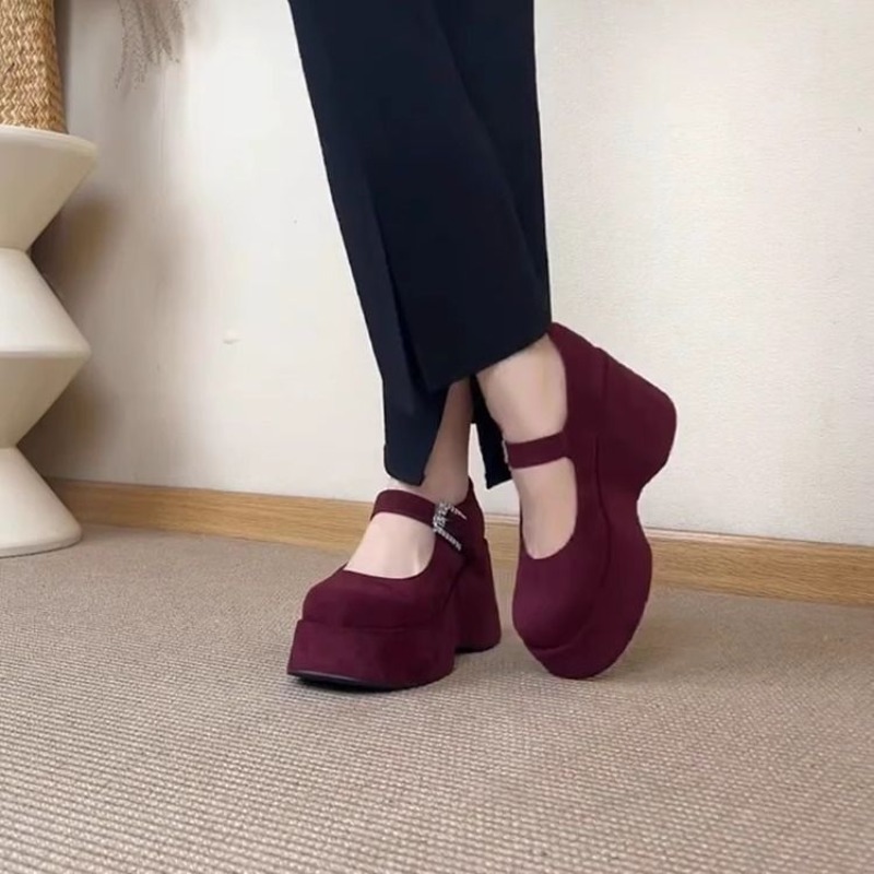 Zapatos Mary Jane con platafor - Women'S Fashion Korea reseña y precio
