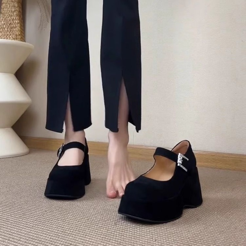 Zapatos Mary Jane con platafor - Women'S Fashion Korea reseña y precio