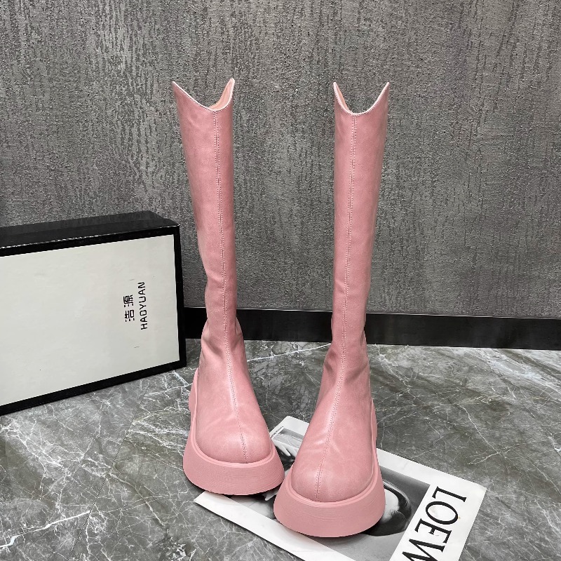 Nuevas botas altas antidesliza - Women'S Fashion Korea reseña y precio