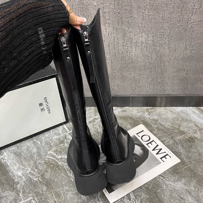 Nuevas botas altas antidesliza - Women'S Fashion Korea reseña y precio