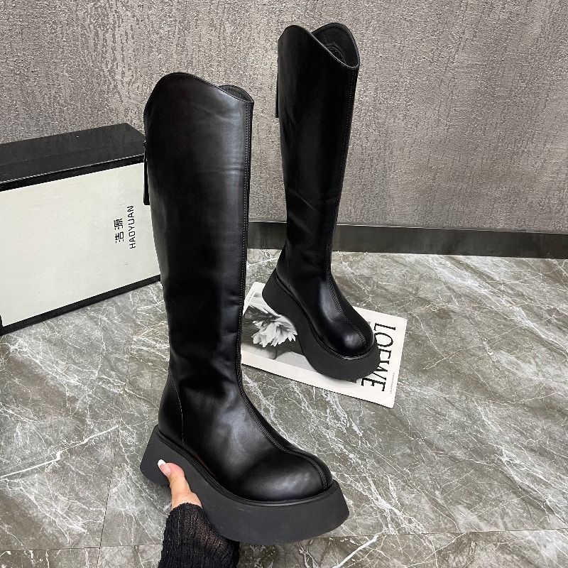 Nuevas botas altas antidesliza - Women'S Fashion Korea reseña y precio
