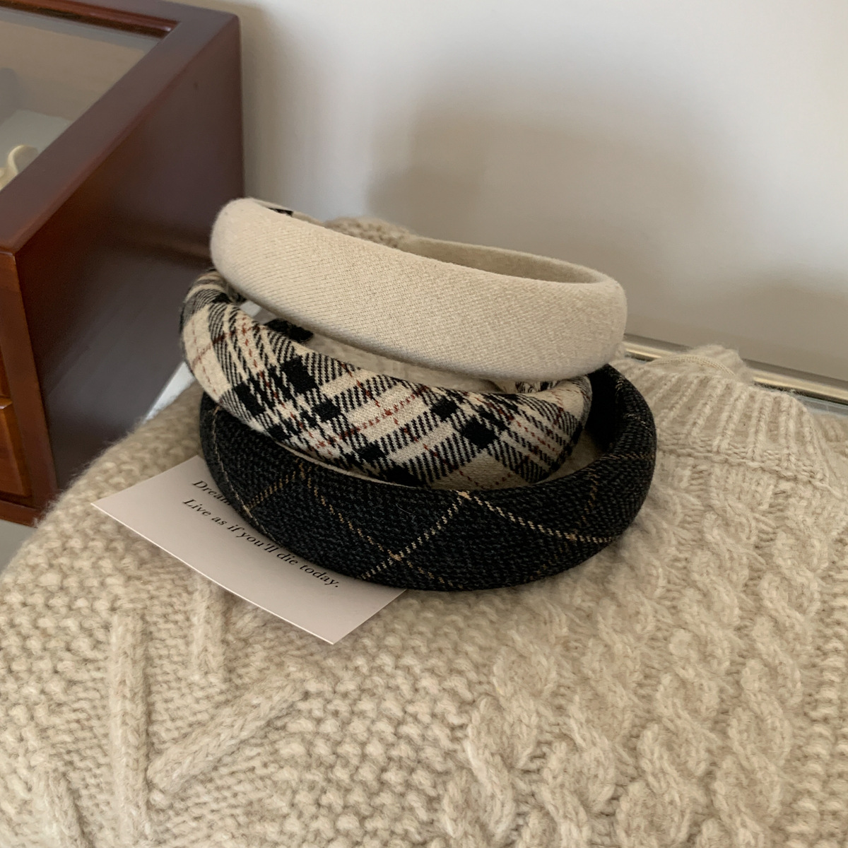 Diademas a rayas de estilo bri - Women'S Fashion London reseña y precio