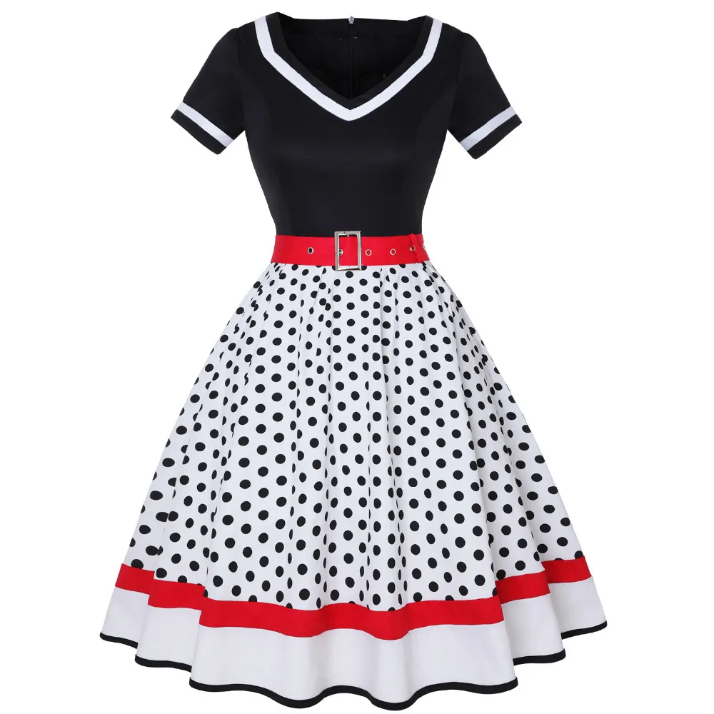 Vestido Vintage de manga corta - Women'S Fashion In The 50S reseña y precio