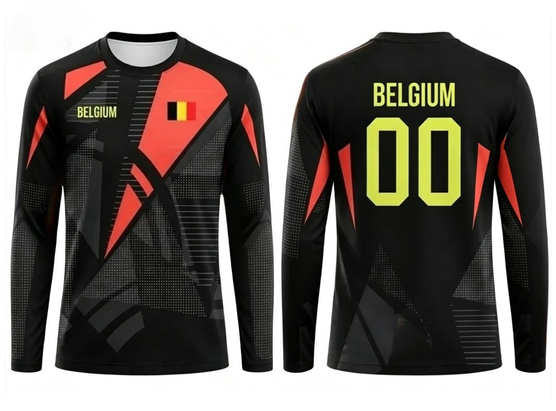 Nueva camiseta de fútbol belga - Women And Men Fashion reseña y precio