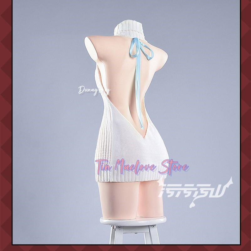 Suéter sin espalda con orejas  - Turtleneck Bodysuit reseña y precio