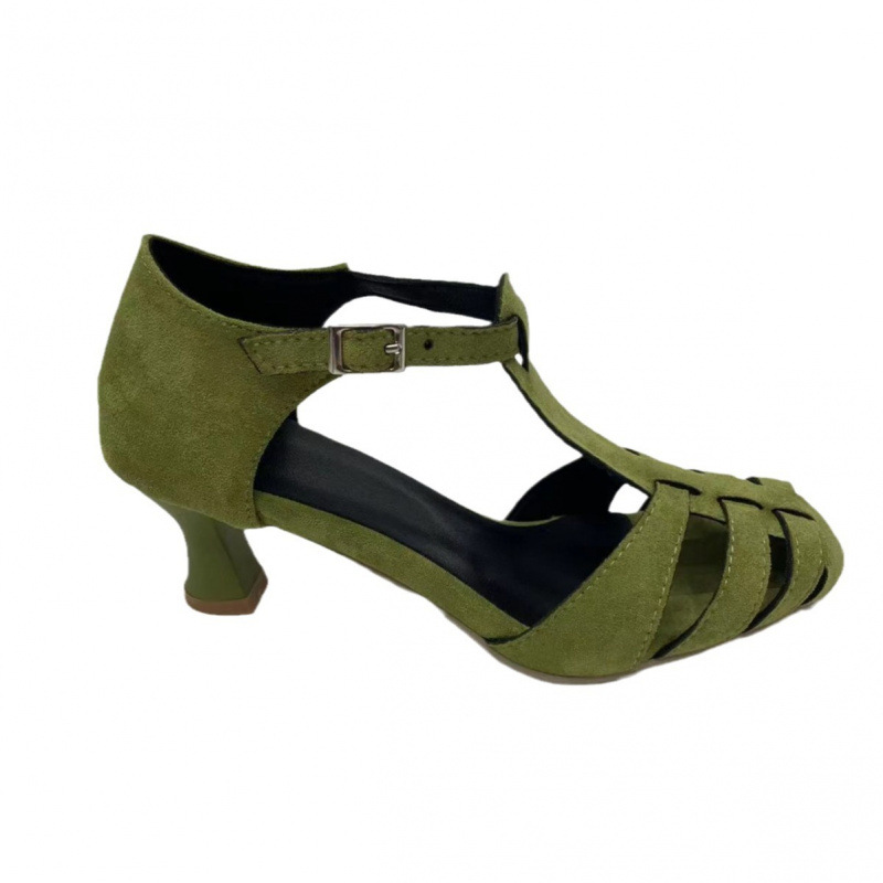 Sandalias de tacón bajo de gam - Spaghetti Strap Dress reseña y precio