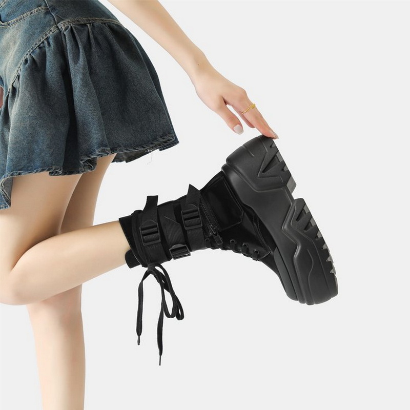 Botas de plataforma gruesas de - Women'S Fashion Korea reseña y precio