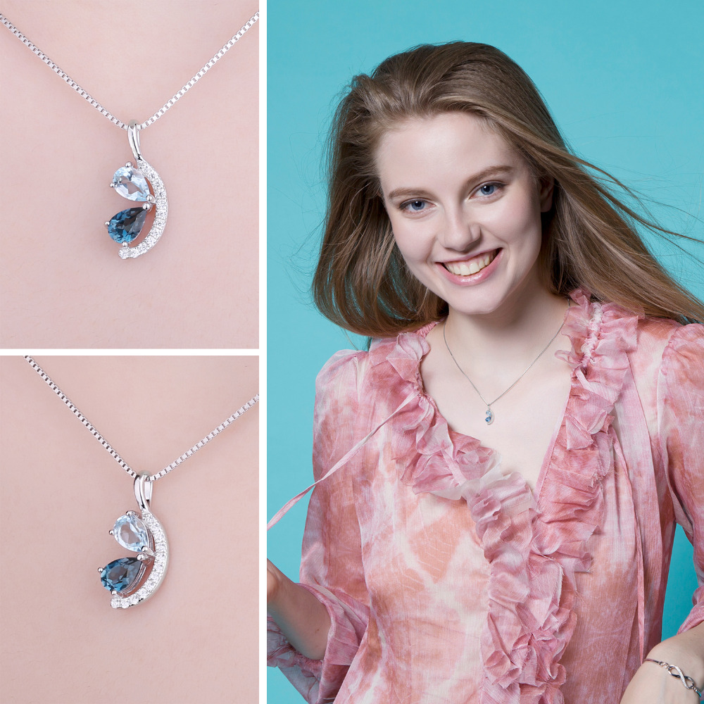 JewelryPalace-colgante de Plat - Women'S Fashion London reseña y precio