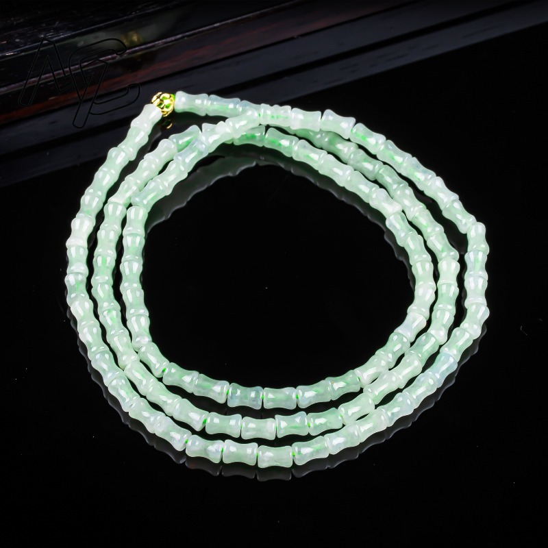 Nuevo Collar de Bambú de Jade  - Women And Men Fashion reseña y precio