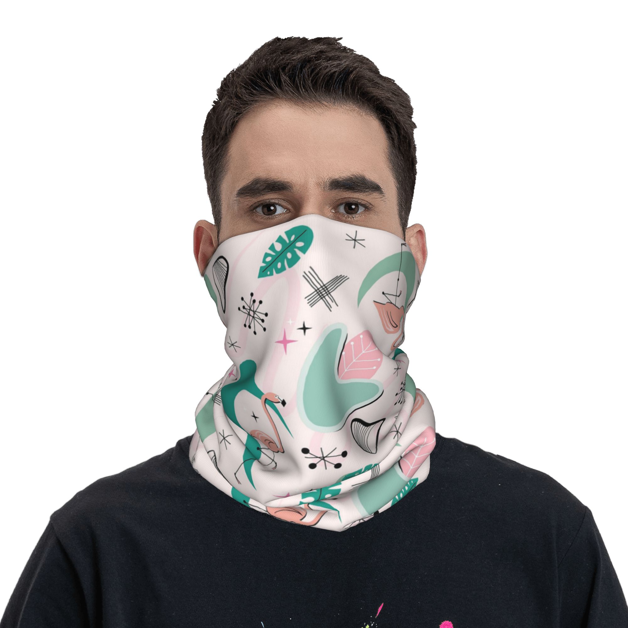 Atomic 50s Flamingo Bandana Ne - Women'S Fashion In The 50S reseña y precio