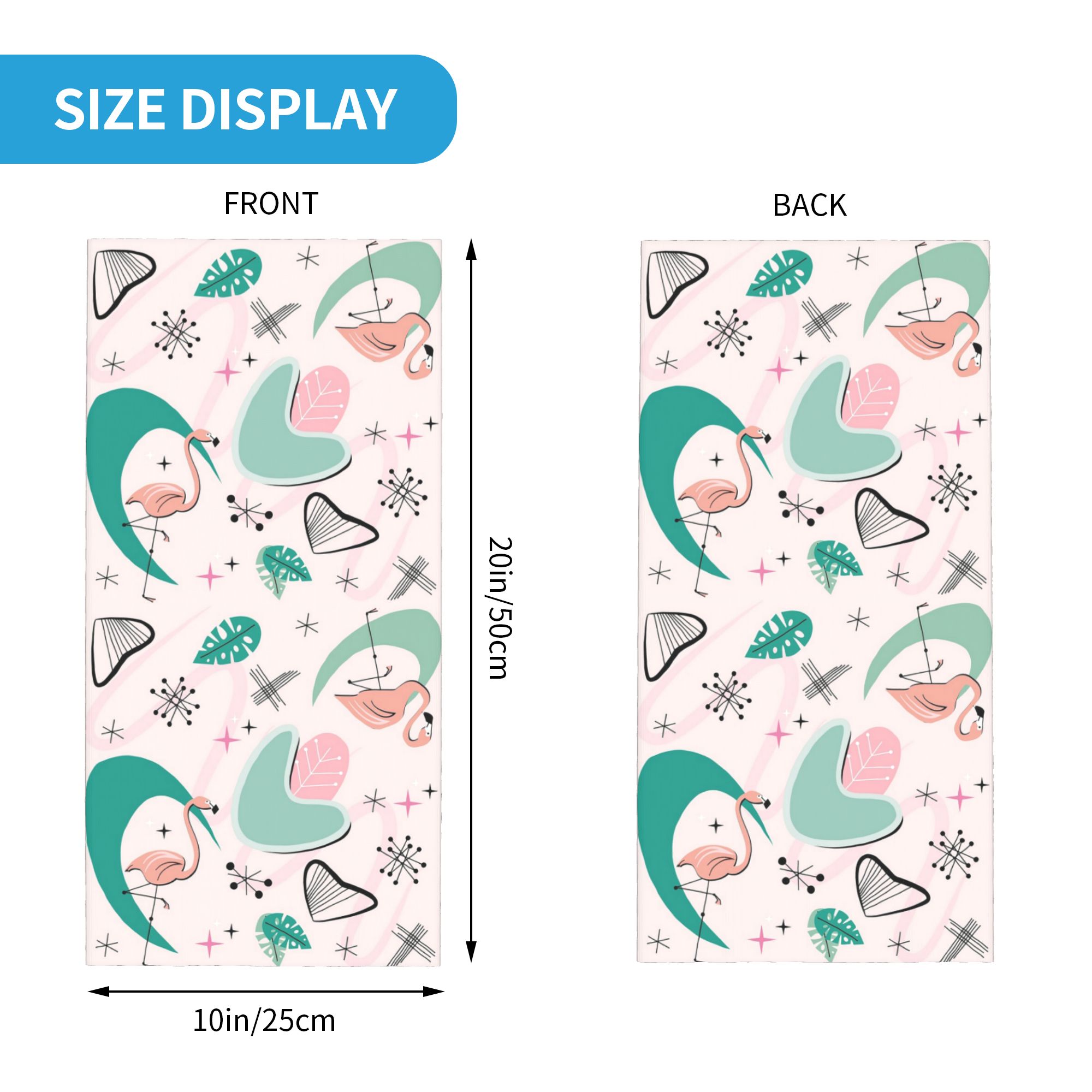Atomic 50s Flamingo Bandana Ne - Women'S Fashion In The 50S reseña y precio