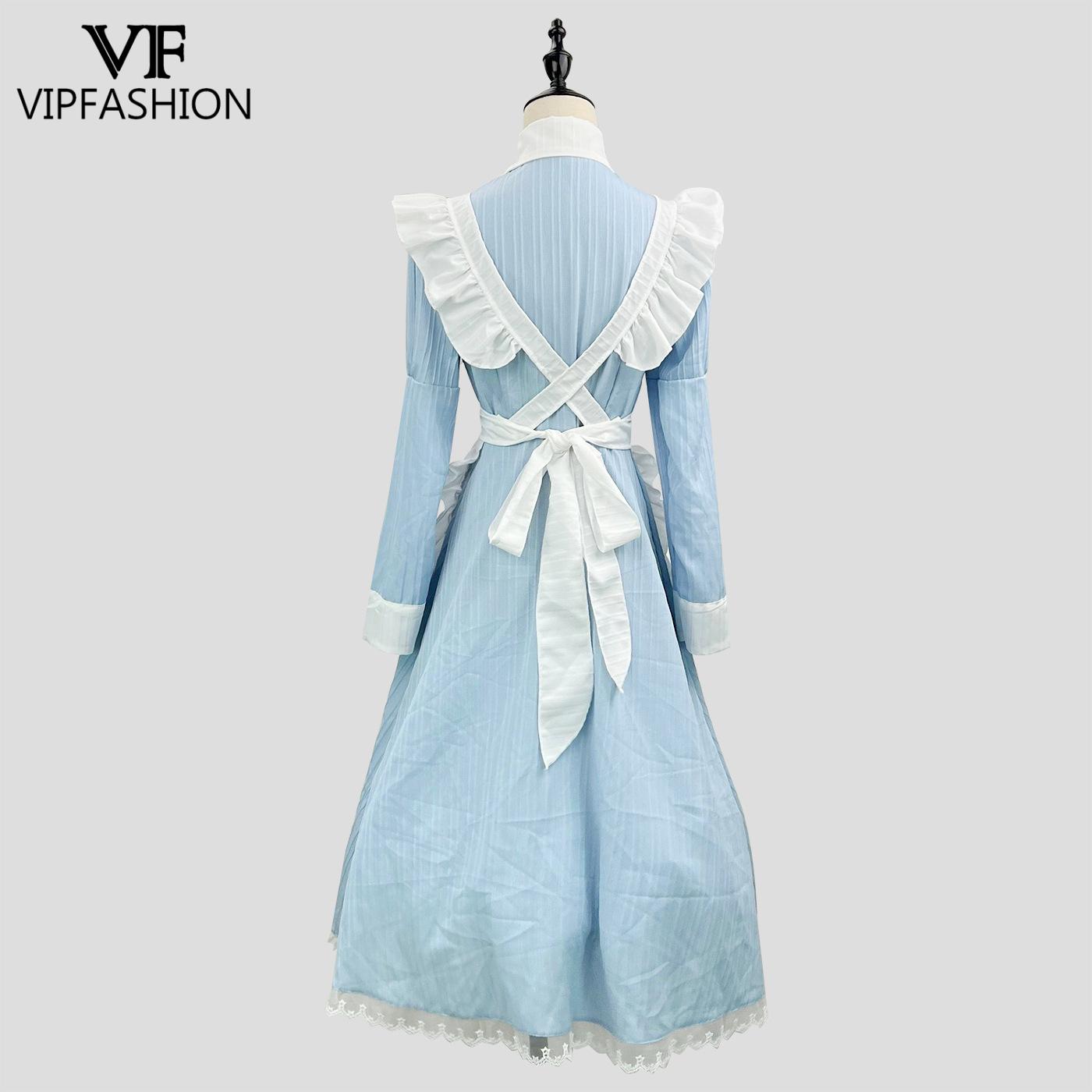 VIP FASHION-vestido victoriano - Women'S Fashion Korea reseña y precio