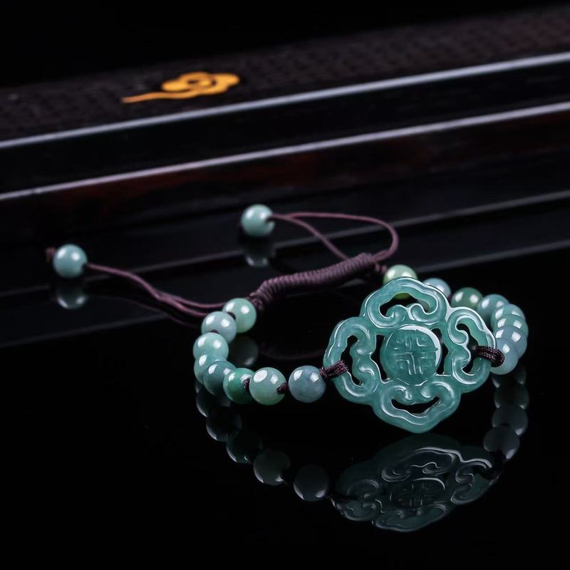 Pulsera de Jadeíta Natural Gra - Women And Men Fashion reseña y precio