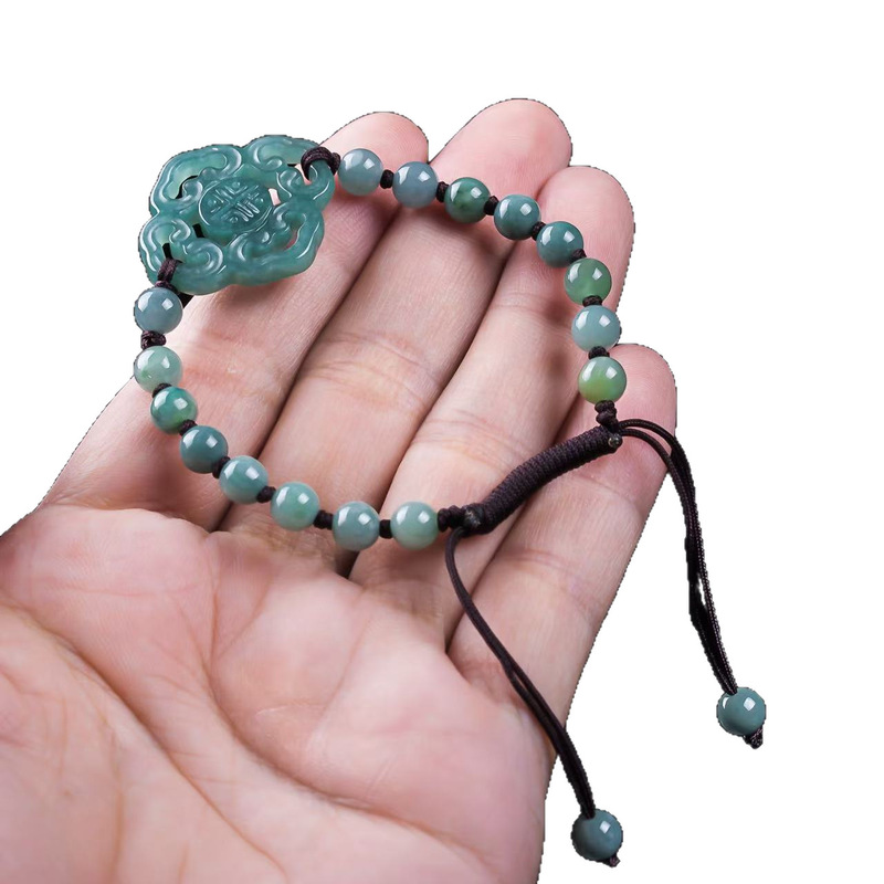 Pulsera de Jadeíta Natural Gra - Women And Men Fashion reseña y precio