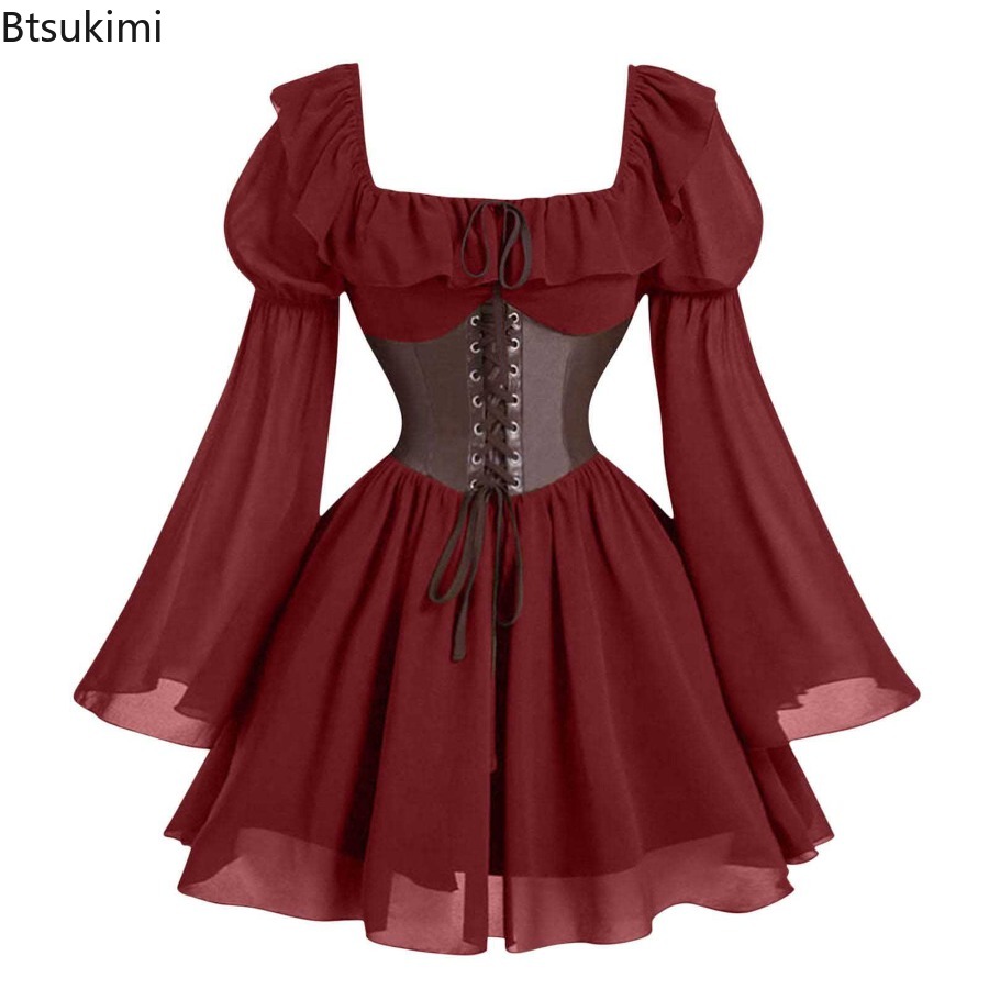 Vestido Medieval de la Época R - Women'S Fashion Renaissance Period reseña y precio