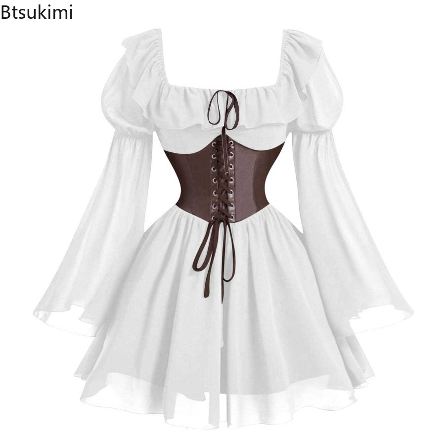 Vestido Medieval de la Época R - Women'S Fashion Renaissance Period reseña y precio