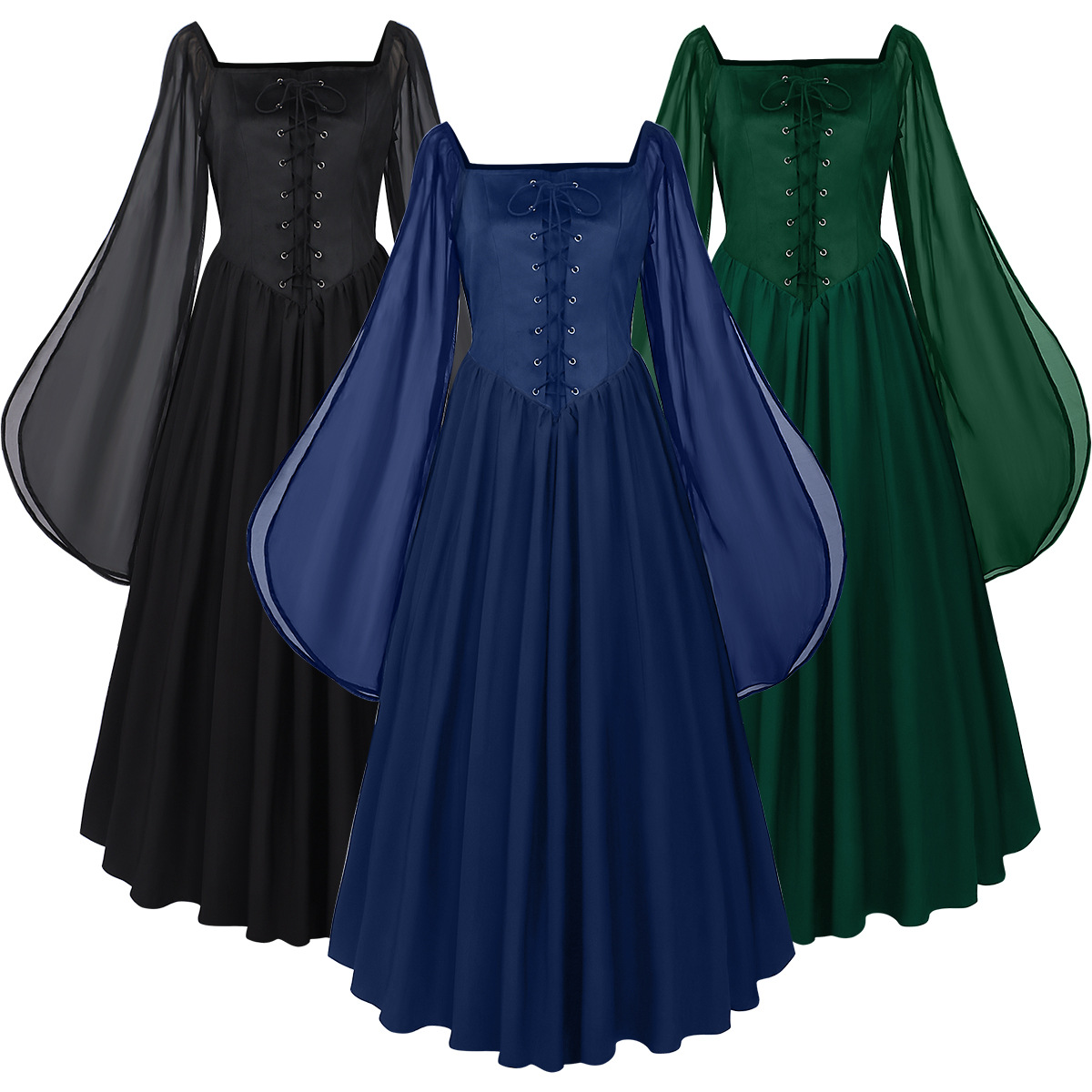 Vestido Medieval de la Época R - Women'S Fashion Renaissance Period reseña y precio