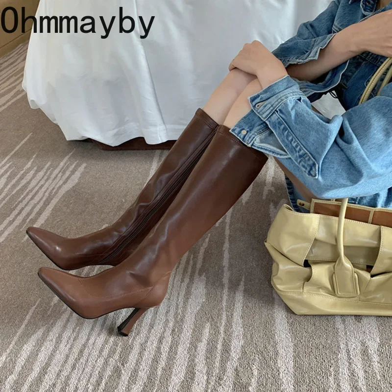 Botas largas hasta la rodilla  - Women'S Fashion Korea reseña y precio