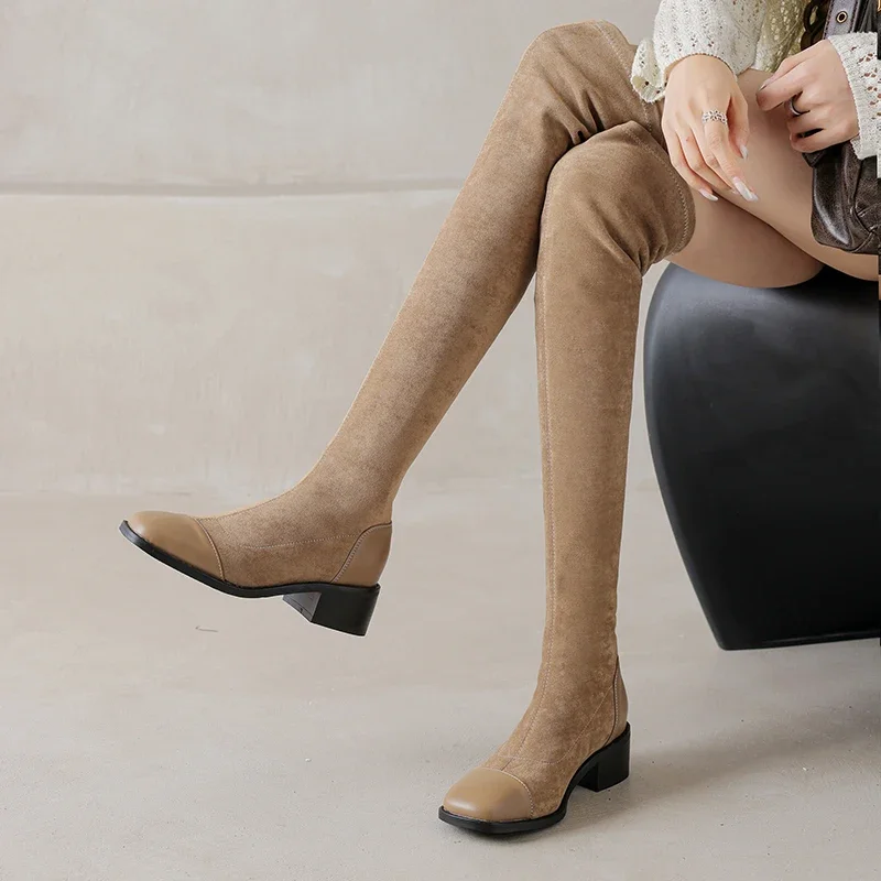 2025 Botas Largas por encima d - Women Fashion Over 40 reseña y precio