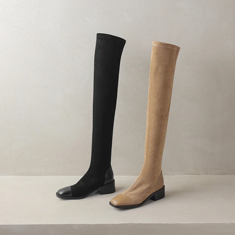 2025 Botas Largas por encima d - Women Fashion Over 40 reseña y precio