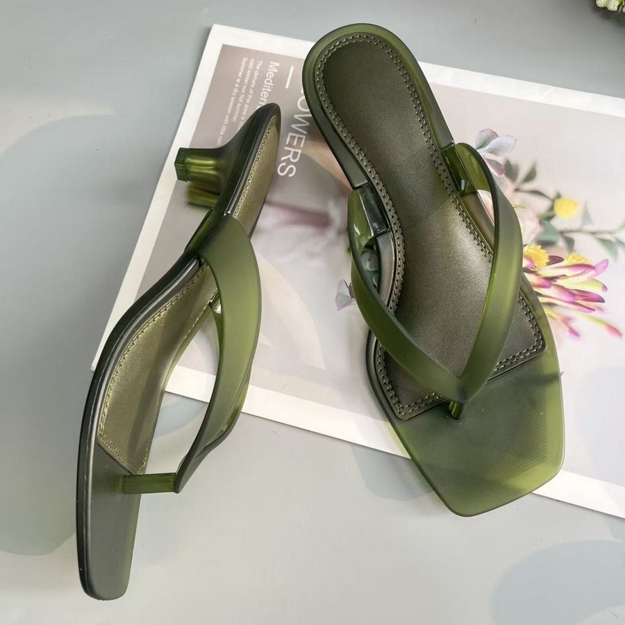 Sandalias de PVC verde oliva d - Women'S Fashion Korea reseña y precio