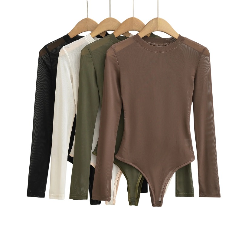 Mono de manga larga con cuello - Turtleneck Bodysuit reseña y precio