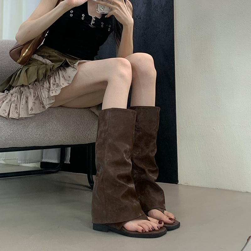 Botas de mujer con diseño huec - Women'S Fashion Korea reseña y precio