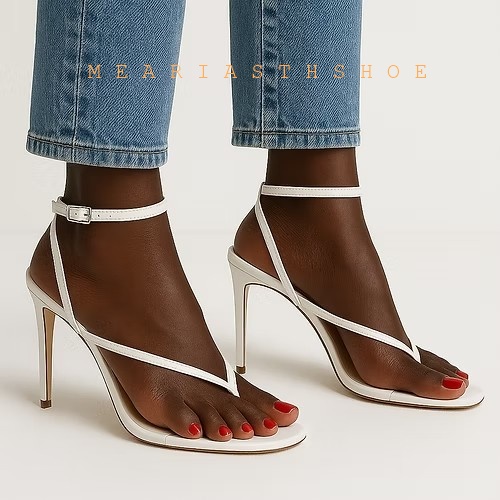 Sandalias Gladiador Beige y Ne - Spaghetti Strap Dress reseña y precio