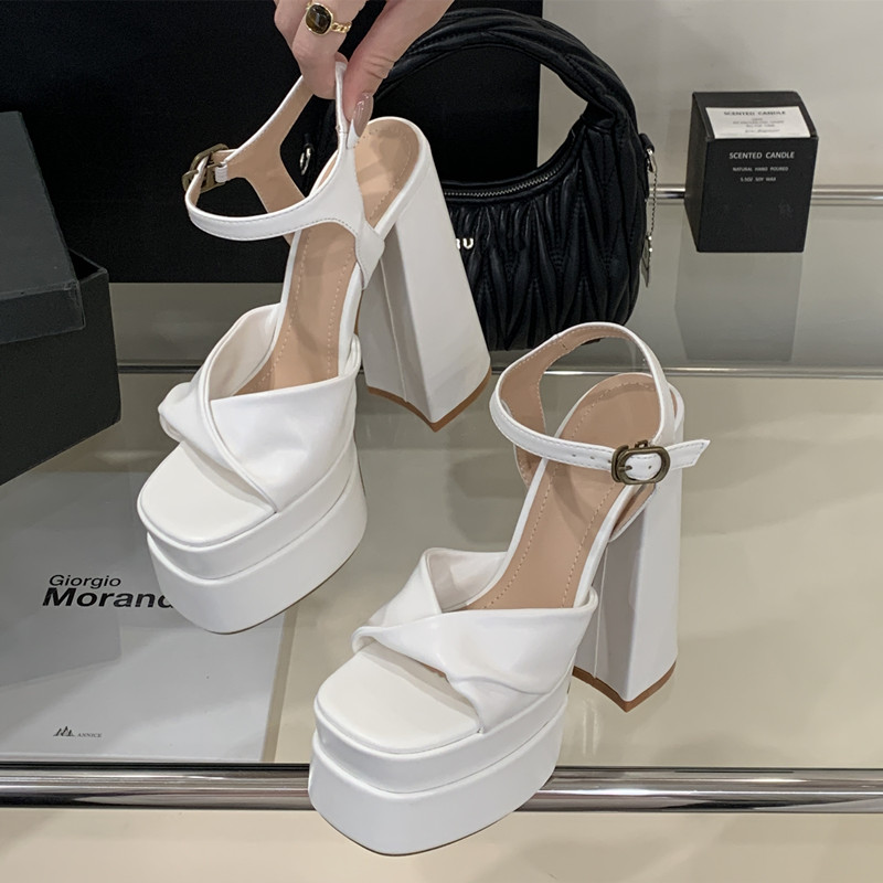 Sandalias de gladiador con pla - Spaghetti Strap Dress reseña y precio