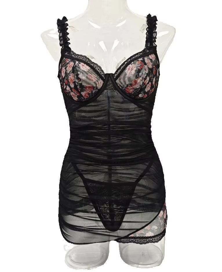 Minivestido de lencería de enc - Spaghetti Strap Dress reseña y precio