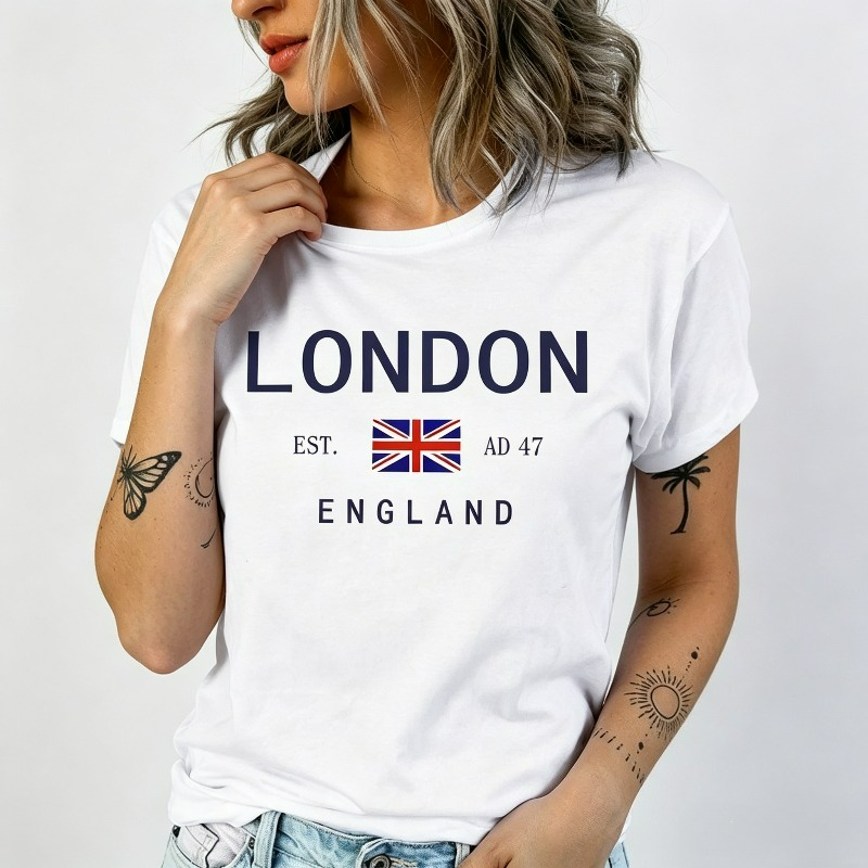 Camiseta de verano para mujer, - Women'S Fashion London reseña y precio