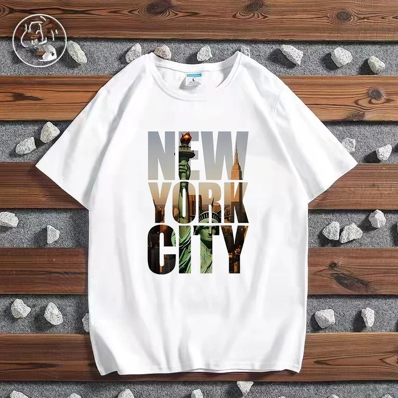 Camiseta con estampado de ciud - Women'S Fashion London reseña y precio